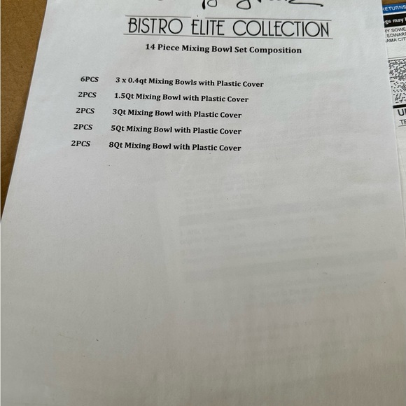 Wolfgang Puck mixing bowls - Picture 5 of 5